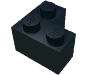 Деталь LEGO Кирпичик угловой 2 x 2, Черный