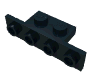 Деталь LEGO Кронштейн 1 x 2 - 1 x 4, Черный