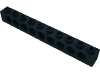 Деталь LEGO Кирпичик Technic 1 x 10, Черный