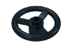 Деталь LEGO Technic Steering Wheel Small (3 Studs Diameter), Черный