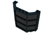 Деталь LEGO Window Bay 3 x 8 x 6 with Trans-Black Glass, Черный