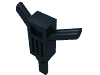 Деталь LEGO Minifig Motor Hammer (Jackhammer), Черный