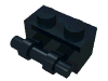 Деталь LEGO Кирпичик специальный 1 x 2, с ручкой, Черный