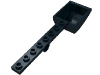 Деталь LEGO Plate Special 1 x 8 with Hole and Bucket (Catapult), Черный