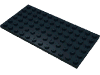 Деталь LEGO Пластина 6 x 12, Черный