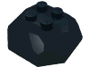 Деталь LEGO Rock Boulder, Top, Черный
