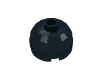 Деталь LEGO Brick, Round 2 x 2 Dome Top - Hollow Stud with Bottom Axle Holder x Shape + Orientation, Черный