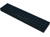 Деталь LEGO Кирпичик 4 x 18, Черный