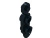 Набор LEGO Hook, Tow Hook with 2 Studs on Both Sides, Черный