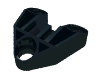 Деталь LEGO Technic Connector Block 3 x 3 Triangular, Черный