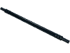 Деталь LEGO Hose Soft Axle 12, Черный