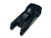 Набор LEGO Electric Motor 4.5V 17 x 6 x 5 with Switch [Light Gray Bottom], Черный