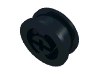 Набор LEGO Wheel with Split Axle hole, Черный