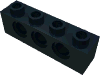 Деталь LEGO Кирпичик Technic 1 x 4, Черный
