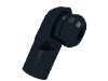 Деталь LEGO Minifig Arm Right, Черный