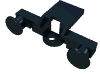 Деталь LEGO Train Buffer Beam, Черный