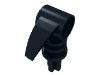 Деталь LEGO Bionicle 2 x 3 Axle Connector with Tooth, Черный