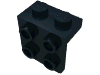 Деталь LEGO Кронштейн 1 x 2 - 2 x 2, Черный