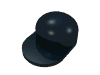 Деталь LEGO Minifig Cap Long Peak, Черный