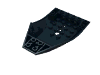 Деталь LEGO Cockpit 10 x 6 x 2 Curved, Черный