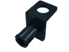 Деталь LEGO Minifig Neck Bracket with Technic Pin, Черный