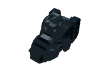 Деталь LEGO Wolf Head 'Fenris Wolf', Черный