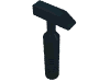 Набор LEGO Minifig Tool Small Hammer - 6-Rib Handle, Черный