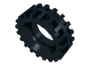 Набор LEGO Tyre 30 x 10.5 Offset Tread [Centre Band], Черный
