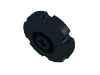 Деталь LEGO Technic Tread Sprocket Wheel Small, Черный