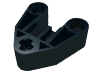 Деталь LEGO Technic Connector Block 3 x 3 Triangular with Axle, Черный