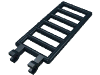 Деталь LEGO Bar 7 x 3 with Double Clips (Ladder), Черный