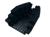 Набор LEGO Boat Hull Small Stern 14 x 12 x 5 1/3, Top, Черный