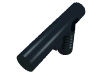 Деталь LEGO Minifig Hose Nozzle with Side String Hole Simplified, Черный