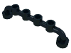 Деталь LEGO Стержень 1 x 6, Черный