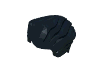 Деталь LEGO Minifig Hair - Swept Back with Widow's Peak, Черный