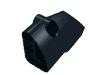 Деталь LEGO Technic Fairing # 1 Small Smooth Short, Side A, Черный