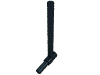 Деталь LEGO Bar 5L with Handle (Friction Ram), Черный