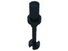 Набор LEGO Bar 3L with Handle, Stop Ring and Side Stops (Minifig Ski Pole), Черный