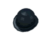 Деталь LEGO Minifig Bowler Hat, Черный