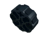 Набор LEGO Hero Factory Weapon Barrel with 2 Pin Holes and 3 Axle Holes, Черный