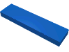 Деталь LEGO Плитка 1 x 4, с пазом, Голубой