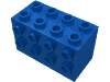 Набор LEGO Brick Special 2 x 4 x 2 with Studs on Sides, Голубой