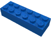 Набор LEGO Brick 2 x 6, Голубой