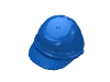 Деталь LEGO Minifig Cavalry Cap [Kepi], Голубой