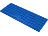 Деталь LEGO Пластина 6 x 16, Голубой
