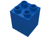 Деталь LEGO Кирпичик 2 x 2 x 2, Голубой