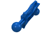 Деталь LEGO Technic Ball Joint 2 x 7 with 2 Ball Joints, Голубой