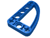 Деталь LEGO Technic Beam 3 x 5 L-Shape with Quarter Ellipse Thin, Голубой