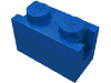 Набор LEGO Brick, Modified 1 x 2 with Digger Bucket Arm Holder, Голубой