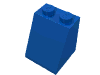 Набор LEGO Slope 65В° 2 x 2 x 2 Smooth without Bottom Tube, Голубой